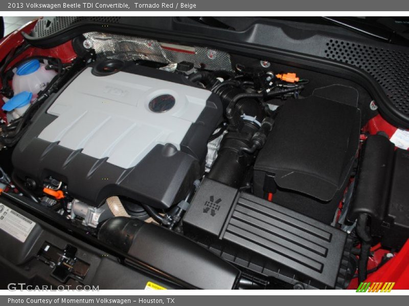 Tornado Red / Beige 2013 Volkswagen Beetle TDI Convertible