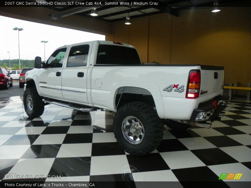 Summit White / Medium Gray 2007 GMC Sierra 2500HD Classic SLT Crew Cab 4x4