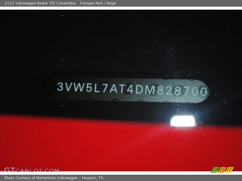 Tornado Red / Beige 2013 Volkswagen Beetle TDI Convertible