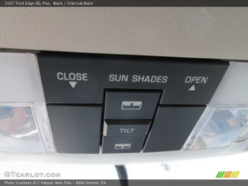 Black / Charcoal Black 2007 Ford Edge SEL Plus
