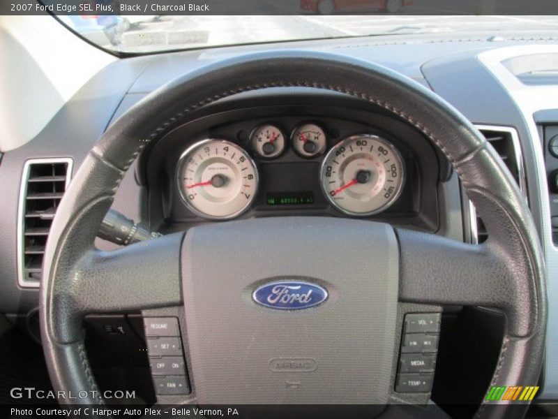 Black / Charcoal Black 2007 Ford Edge SEL Plus