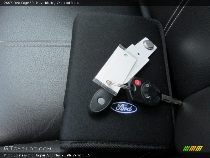 Black / Charcoal Black 2007 Ford Edge SEL Plus