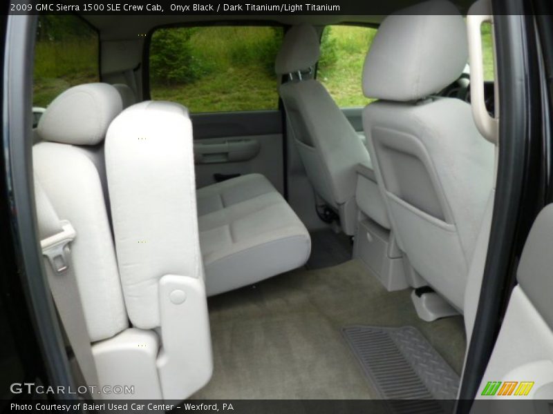 Onyx Black / Dark Titanium/Light Titanium 2009 GMC Sierra 1500 SLE Crew Cab
