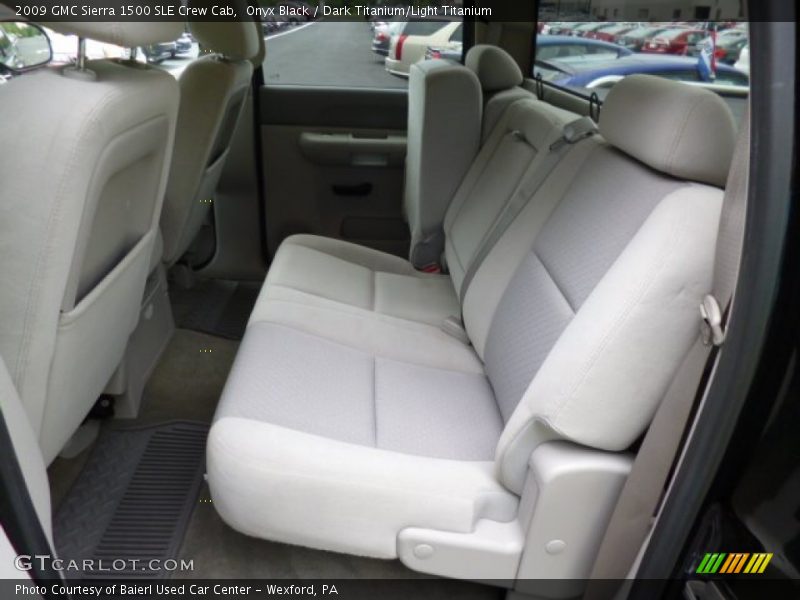 Onyx Black / Dark Titanium/Light Titanium 2009 GMC Sierra 1500 SLE Crew Cab