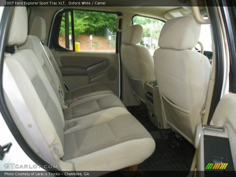 Oxford White / Camel 2007 Ford Explorer Sport Trac XLT