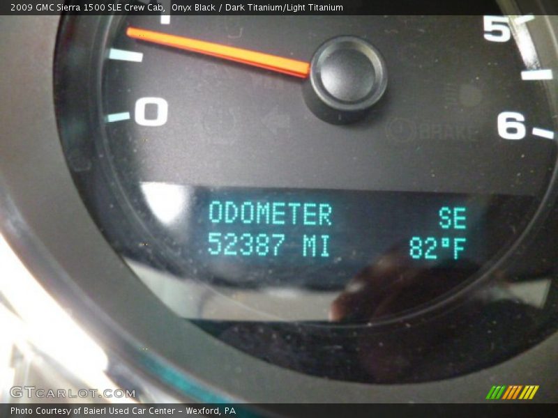 Onyx Black / Dark Titanium/Light Titanium 2009 GMC Sierra 1500 SLE Crew Cab