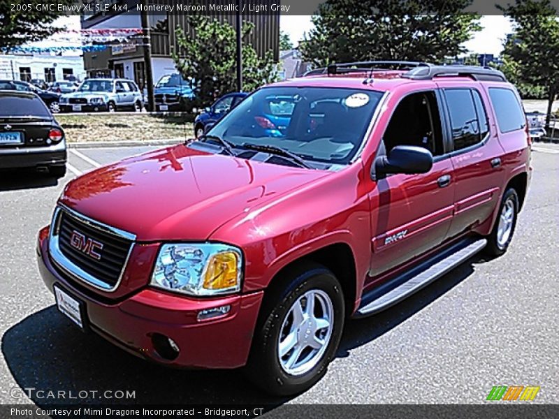 Monterey Maroon Metallic / Light Gray 2005 GMC Envoy XL SLE 4x4