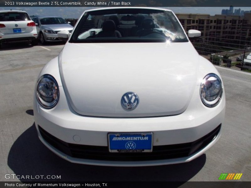 Candy White / Titan Black 2013 Volkswagen Beetle 2.5L Convertible