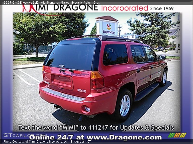 Monterey Maroon Metallic / Light Gray 2005 GMC Envoy XL SLE 4x4