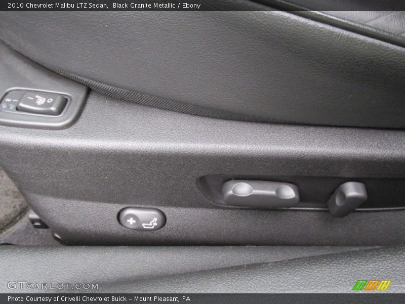 Black Granite Metallic / Ebony 2010 Chevrolet Malibu LTZ Sedan
