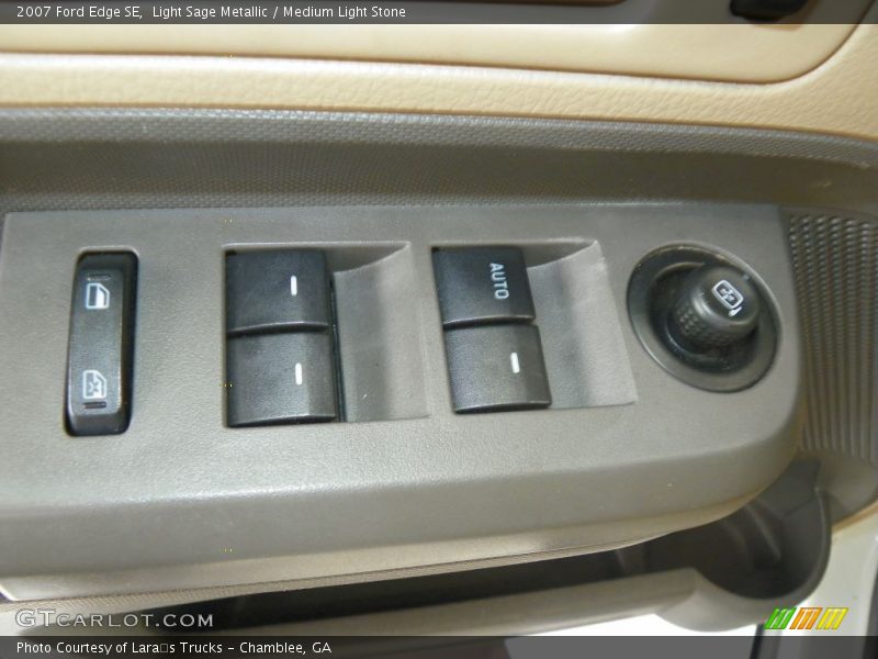 Light Sage Metallic / Medium Light Stone 2007 Ford Edge SE