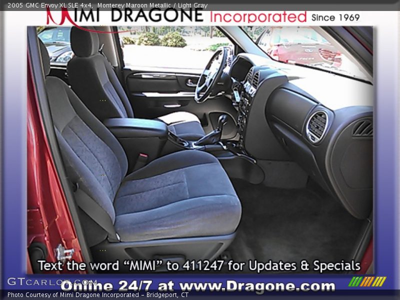 Monterey Maroon Metallic / Light Gray 2005 GMC Envoy XL SLE 4x4
