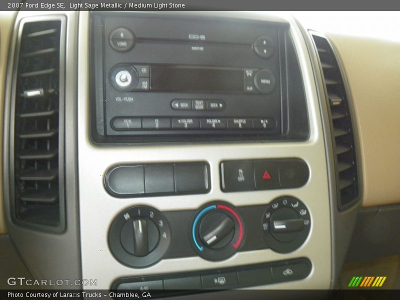 Light Sage Metallic / Medium Light Stone 2007 Ford Edge SE