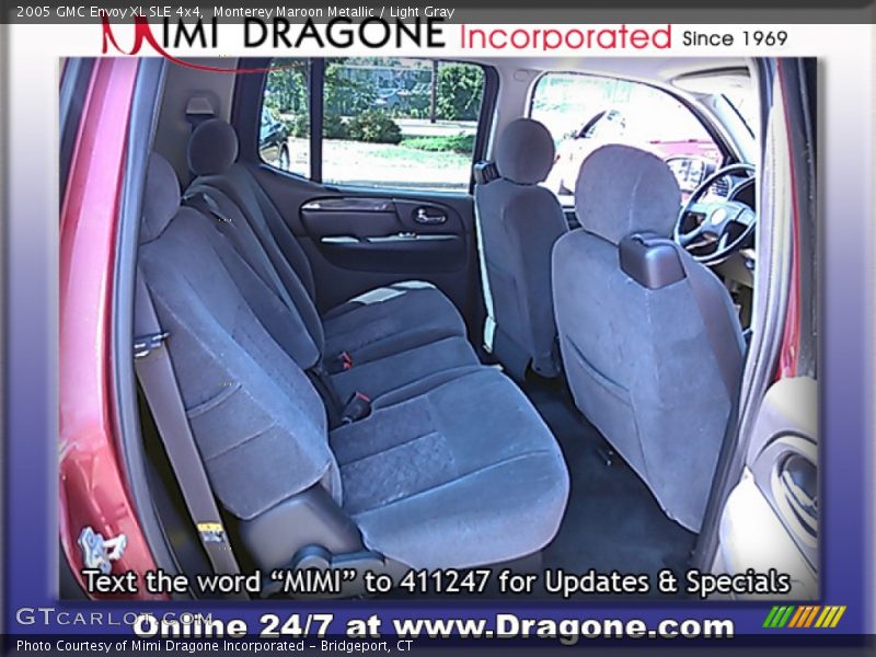 Monterey Maroon Metallic / Light Gray 2005 GMC Envoy XL SLE 4x4
