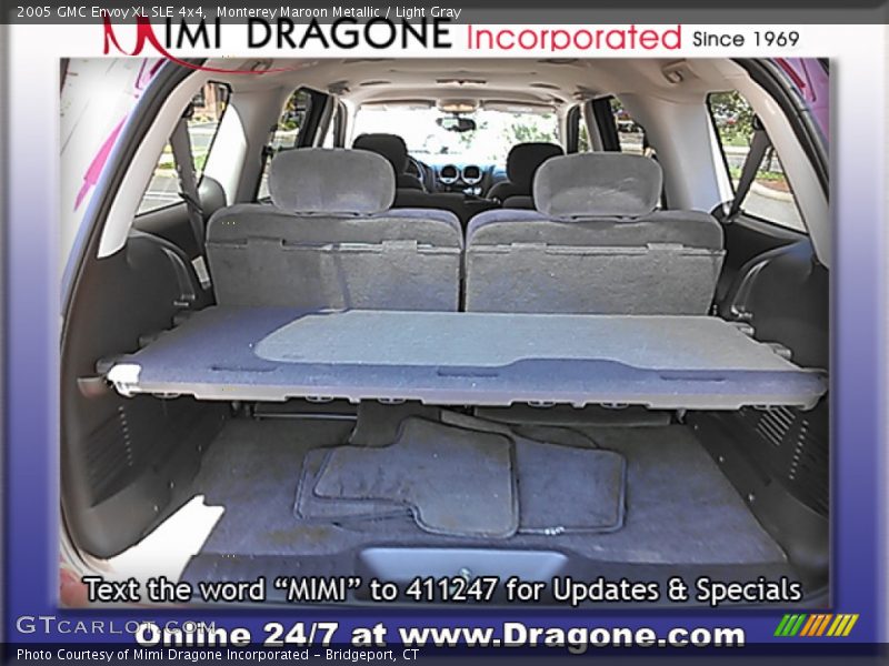 Monterey Maroon Metallic / Light Gray 2005 GMC Envoy XL SLE 4x4