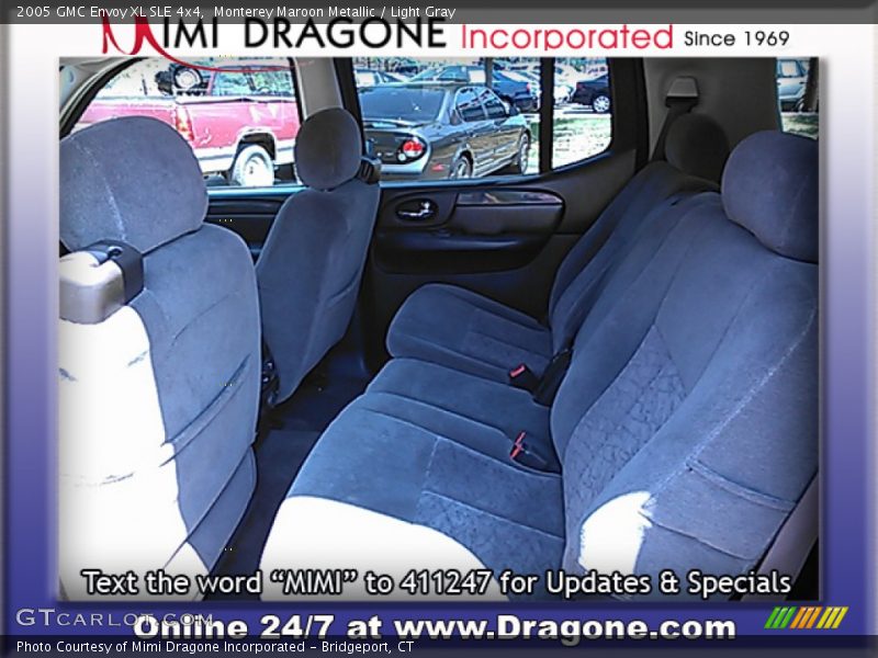 Monterey Maroon Metallic / Light Gray 2005 GMC Envoy XL SLE 4x4