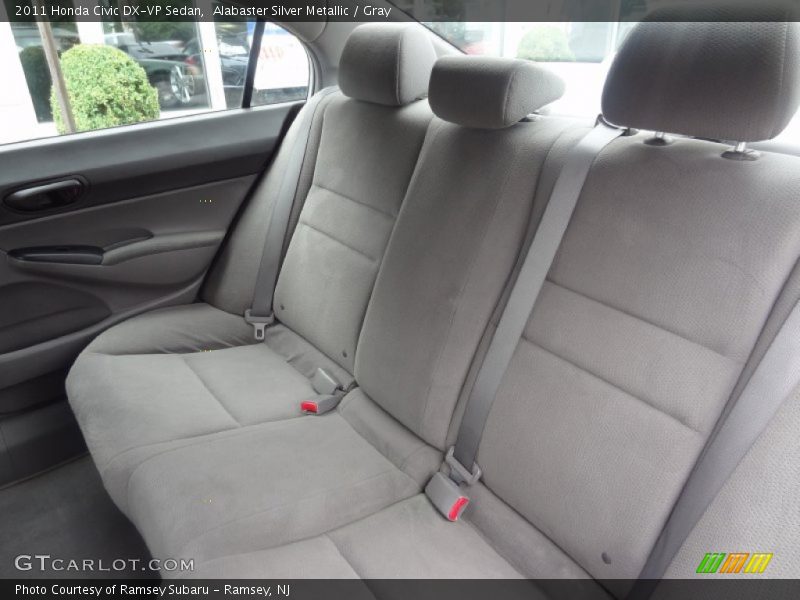 Alabaster Silver Metallic / Gray 2011 Honda Civic DX-VP Sedan