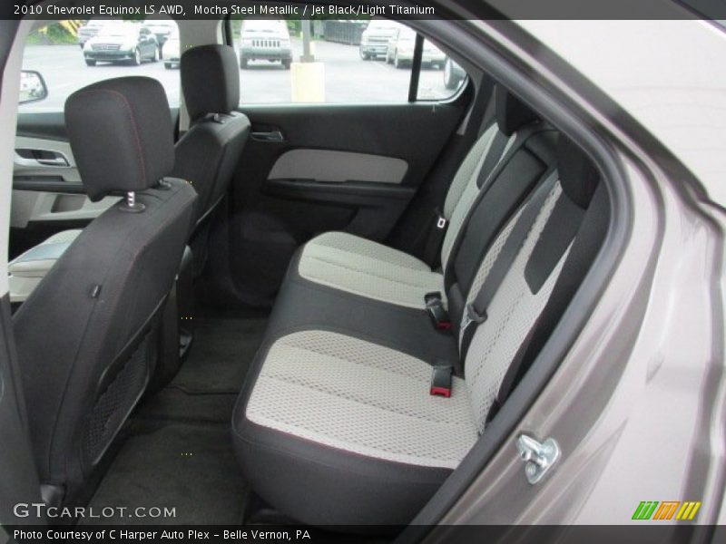 Mocha Steel Metallic / Jet Black/Light Titanium 2010 Chevrolet Equinox LS AWD