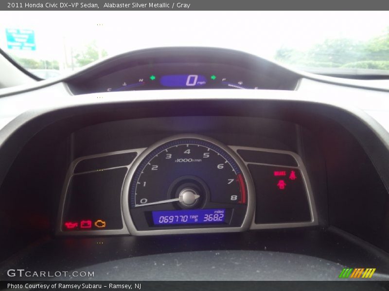  2011 Civic DX-VP Sedan DX-VP Sedan Gauges