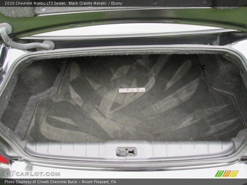 Black Granite Metallic / Ebony 2010 Chevrolet Malibu LTZ Sedan