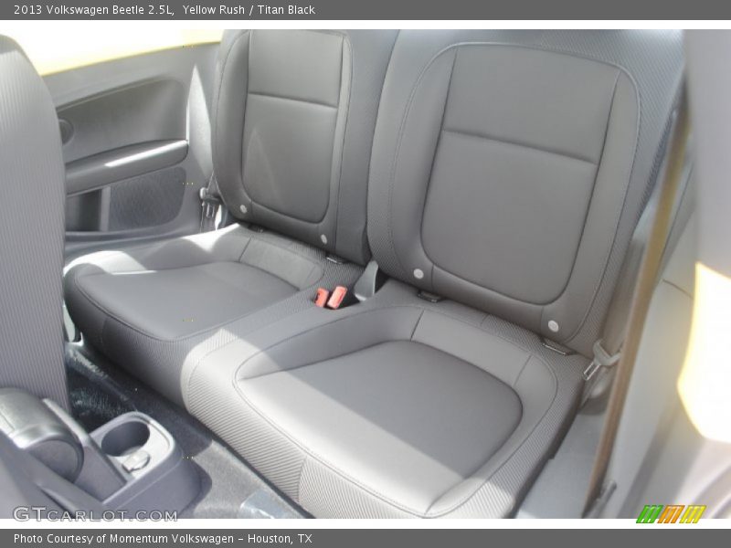 Yellow Rush / Titan Black 2013 Volkswagen Beetle 2.5L
