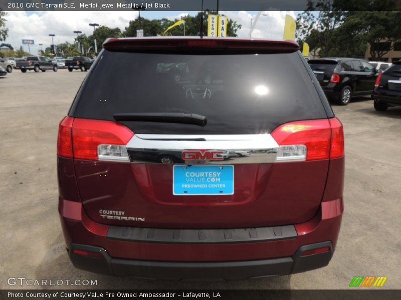 Merlot Jewel Metallic / Jet Black 2010 GMC Terrain SLE