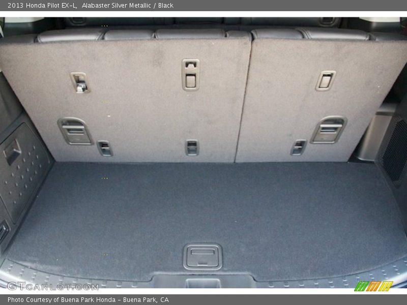 Alabaster Silver Metallic / Black 2013 Honda Pilot EX-L