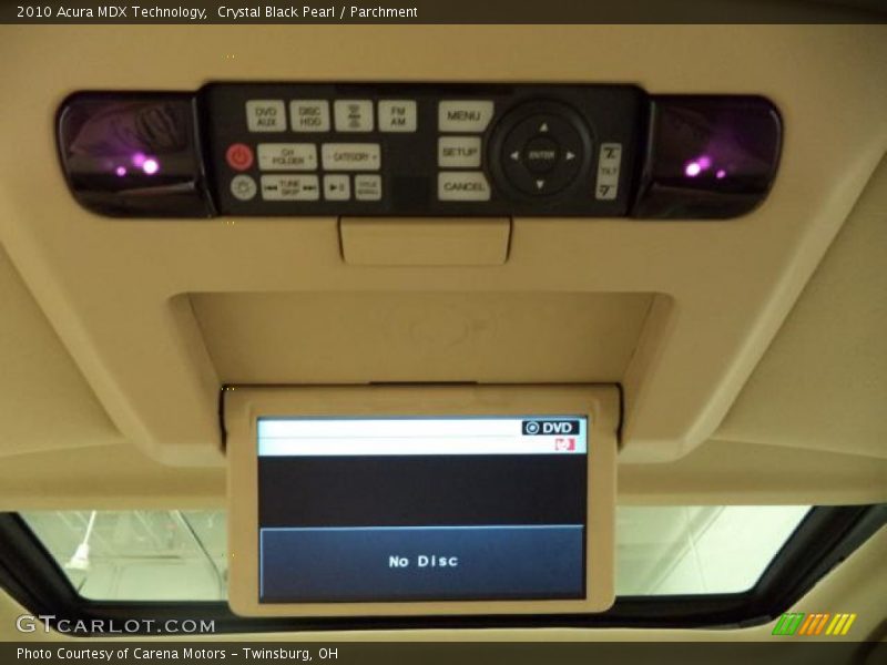 Crystal Black Pearl / Parchment 2010 Acura MDX Technology