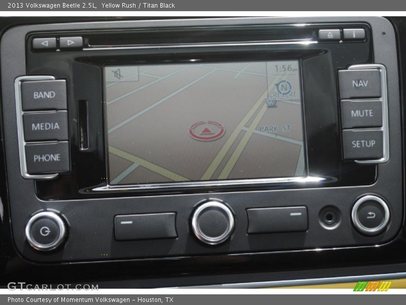 Yellow Rush / Titan Black 2013 Volkswagen Beetle 2.5L