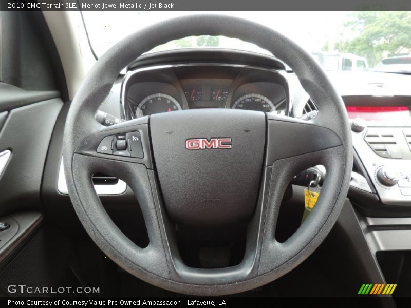 Merlot Jewel Metallic / Jet Black 2010 GMC Terrain SLE