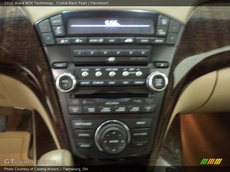 Crystal Black Pearl / Parchment 2010 Acura MDX Technology