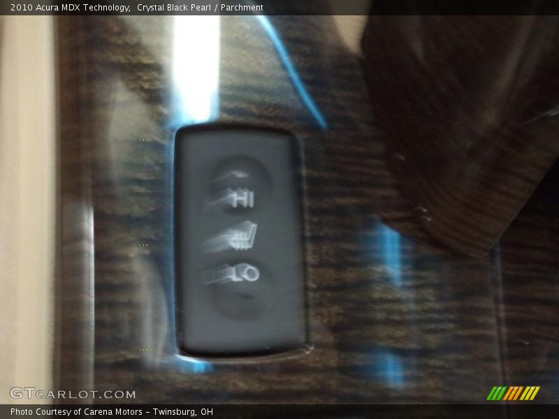 Crystal Black Pearl / Parchment 2010 Acura MDX Technology