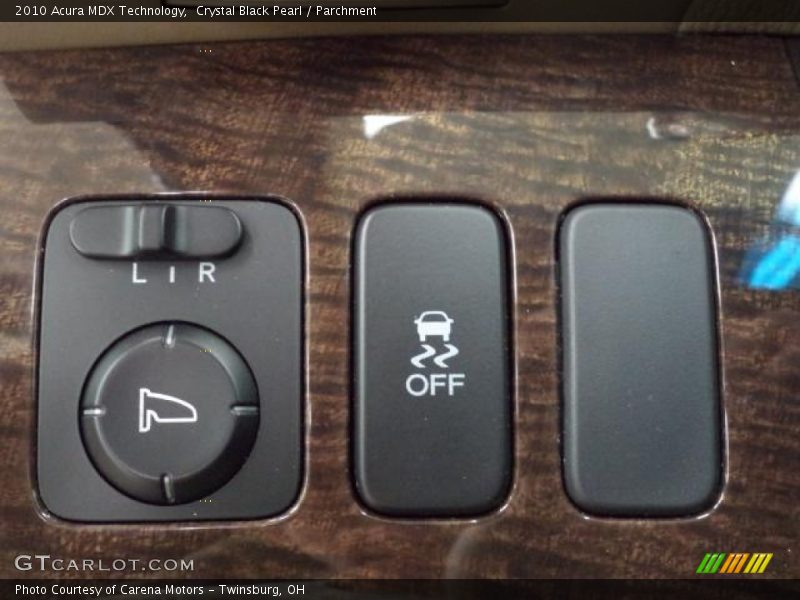 Crystal Black Pearl / Parchment 2010 Acura MDX Technology