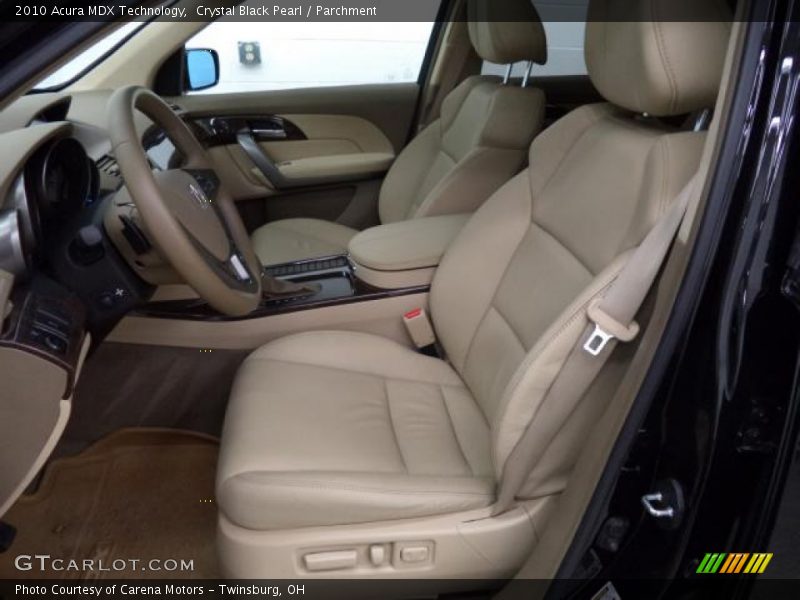 Crystal Black Pearl / Parchment 2010 Acura MDX Technology