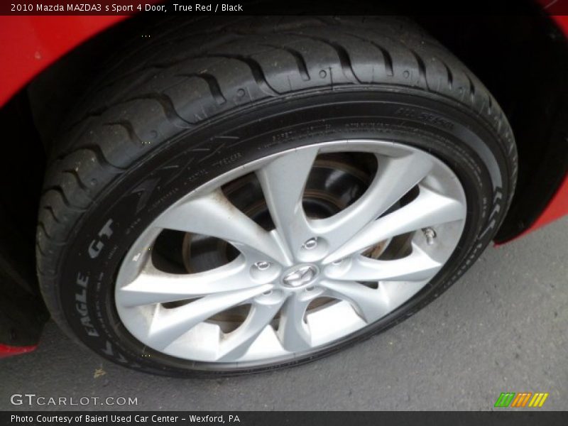 True Red / Black 2010 Mazda MAZDA3 s Sport 4 Door