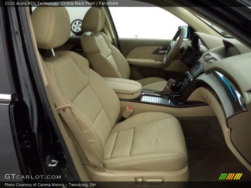 Crystal Black Pearl / Parchment 2010 Acura MDX Technology