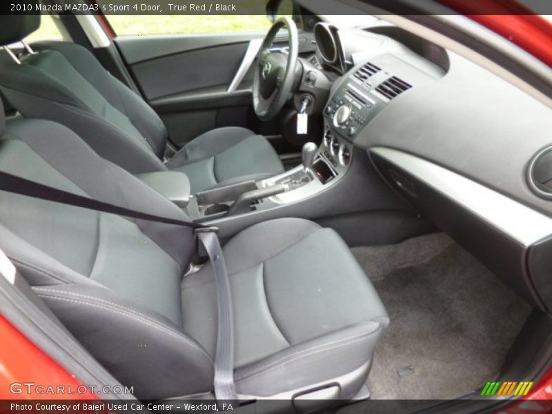 True Red / Black 2010 Mazda MAZDA3 s Sport 4 Door