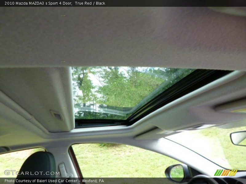 True Red / Black 2010 Mazda MAZDA3 s Sport 4 Door