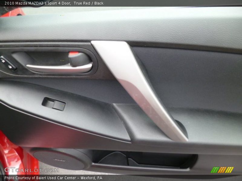 True Red / Black 2010 Mazda MAZDA3 s Sport 4 Door