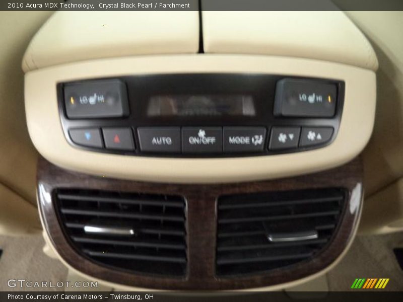 Crystal Black Pearl / Parchment 2010 Acura MDX Technology