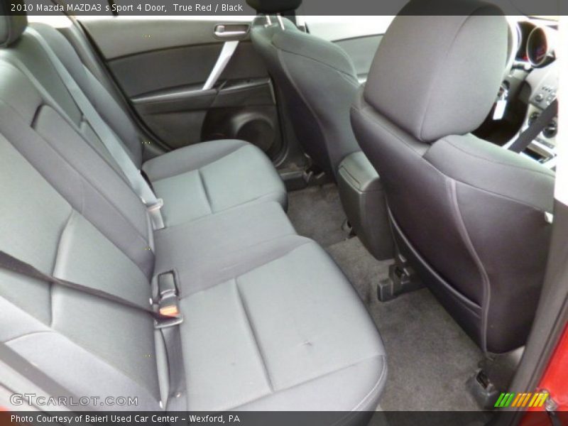 True Red / Black 2010 Mazda MAZDA3 s Sport 4 Door