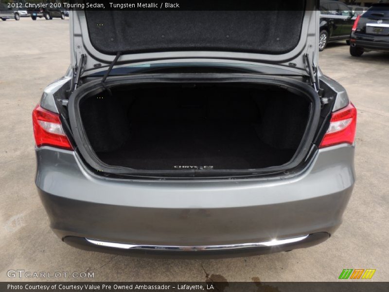 Tungsten Metallic / Black 2012 Chrysler 200 Touring Sedan