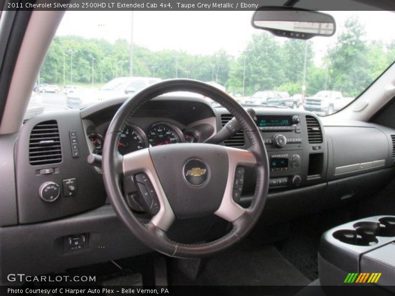 Dashboard of 2011 Silverado 2500HD LT Extended Cab 4x4
