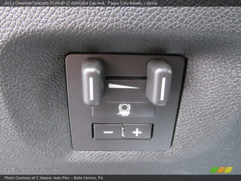 Taupe Grey Metallic / Ebony 2011 Chevrolet Silverado 2500HD LT Extended Cab 4x4