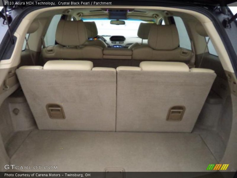Crystal Black Pearl / Parchment 2010 Acura MDX Technology