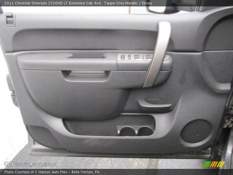 Taupe Grey Metallic / Ebony 2011 Chevrolet Silverado 2500HD LT Extended Cab 4x4