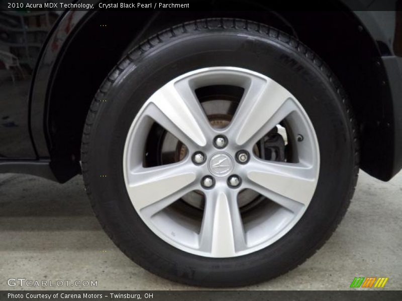 Crystal Black Pearl / Parchment 2010 Acura MDX Technology