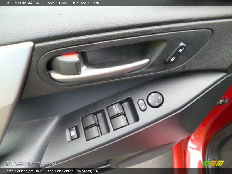 True Red / Black 2010 Mazda MAZDA3 s Sport 4 Door