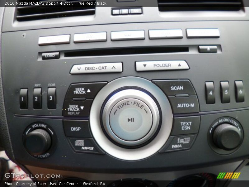 True Red / Black 2010 Mazda MAZDA3 s Sport 4 Door