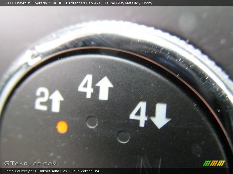 Taupe Grey Metallic / Ebony 2011 Chevrolet Silverado 2500HD LT Extended Cab 4x4
